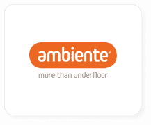 Ambiente company logo.