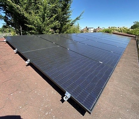 High power solar panels.